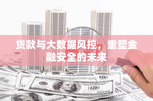 大涌贷款与大数据风控，重塑金融安全的未来
