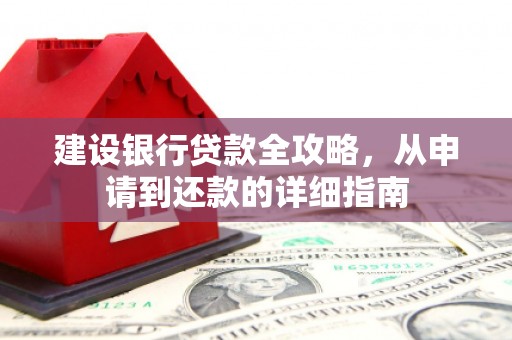 大涌建设银行贷款全攻略，从申请到还款的详细指南