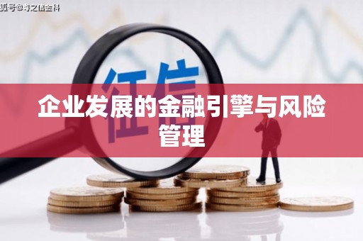 大涌企业发展的金融引擎与风险管理