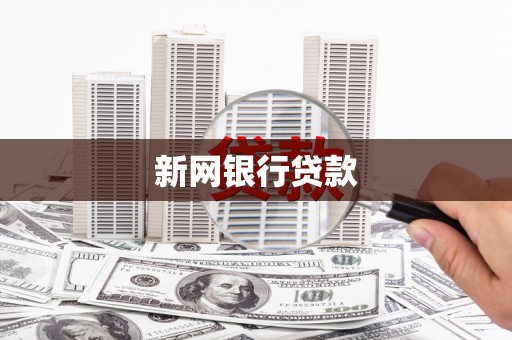 大涌新网银行贷款