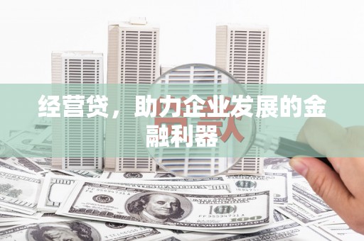 大涌经营贷，助力企业发展的金融利器