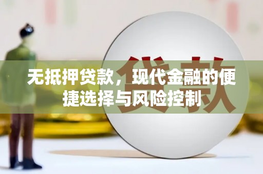 大涌无抵押贷款，现代金融的便捷选择与风险控制