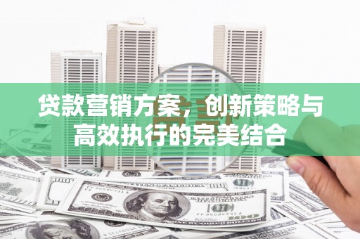 大涌贷款营销方案，创新策略与高效执行的完美结合
