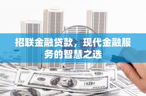 大涌招联金融贷款，现代金融服务的智慧之选