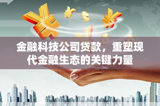 大涌金融科技公司贷款，重塑现代金融生态的关键力量