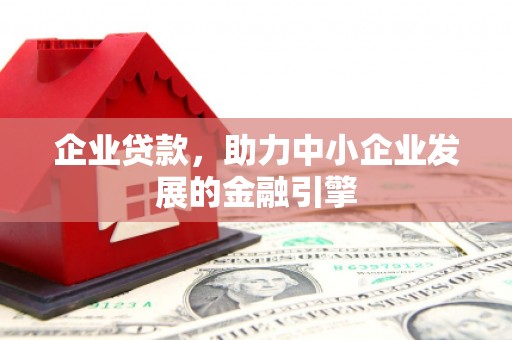 大涌企业贷款，助力中小企业发展的金融引擎