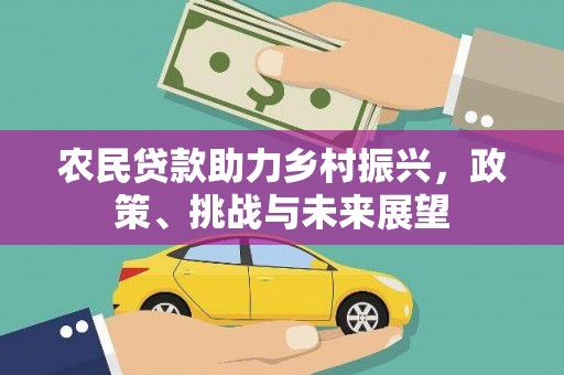 大涌农民贷款助力乡村振兴，政策、挑战与未来展望