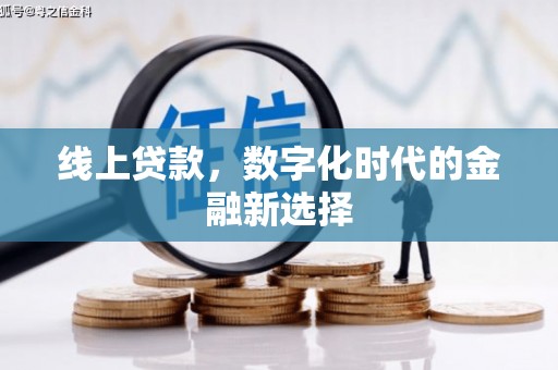 大涌线上贷款，数字化时代的金融新选择
