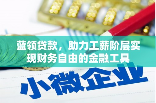 大涌蓝领贷款，助力工薪阶层实现财务自由的金融工具