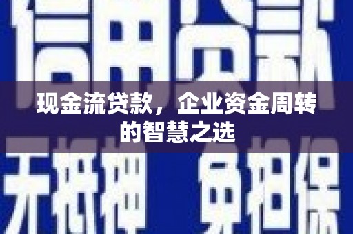 大涌现金流贷款，企业资金周转的智慧之选