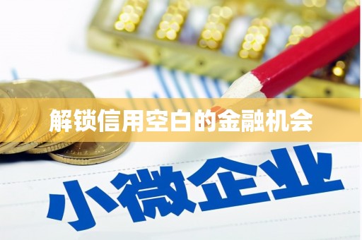大涌解锁信用空白的金融机会