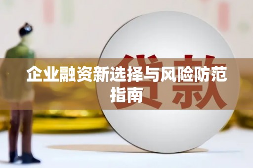 大涌企业融资新选择与风险防范指南